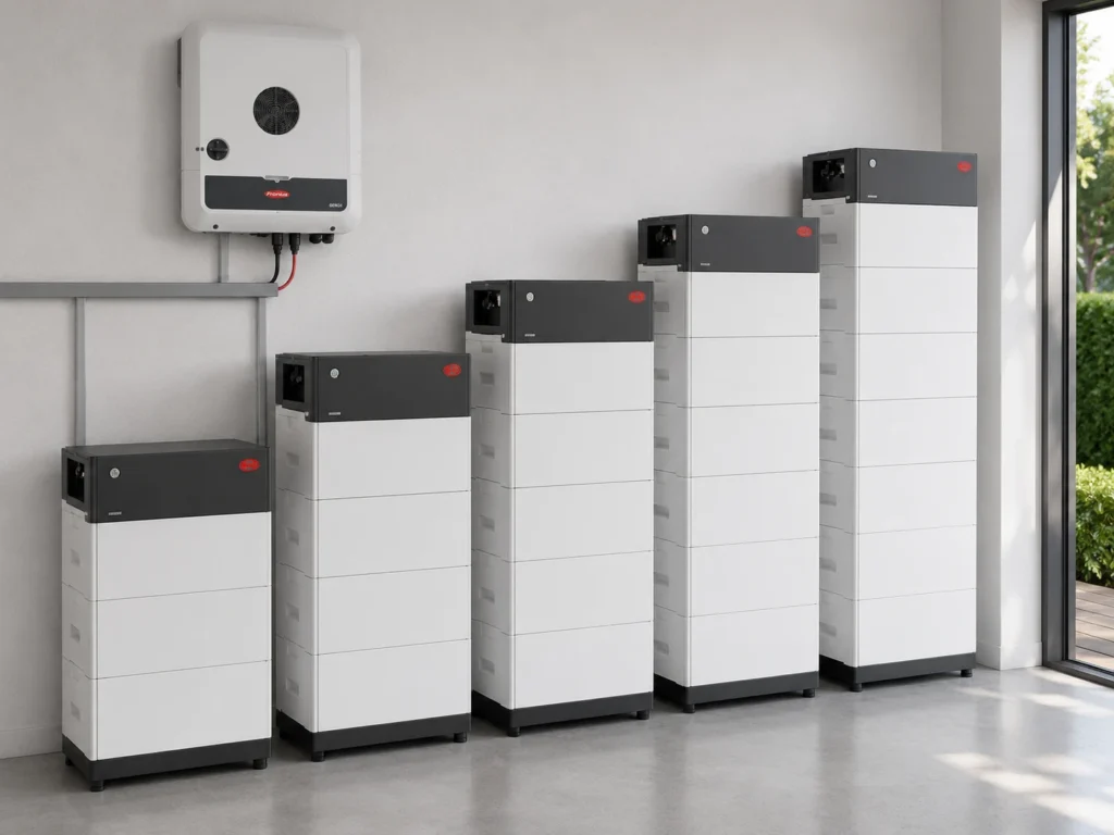 Fronius Wattpilot s domácím bateriovým úložištěm