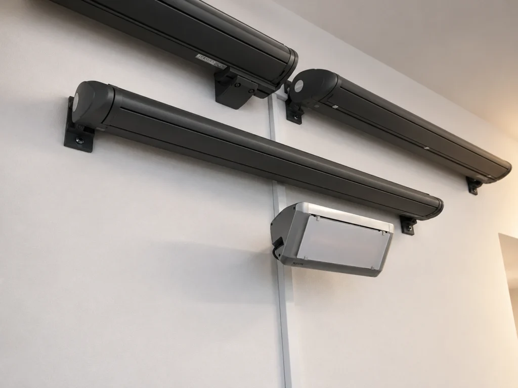 Infra ohřívač s Bluetooth a dálkovým ovládáním.