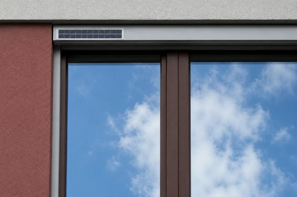 Screenroll ZIP Solar se solárním napájením na míru.