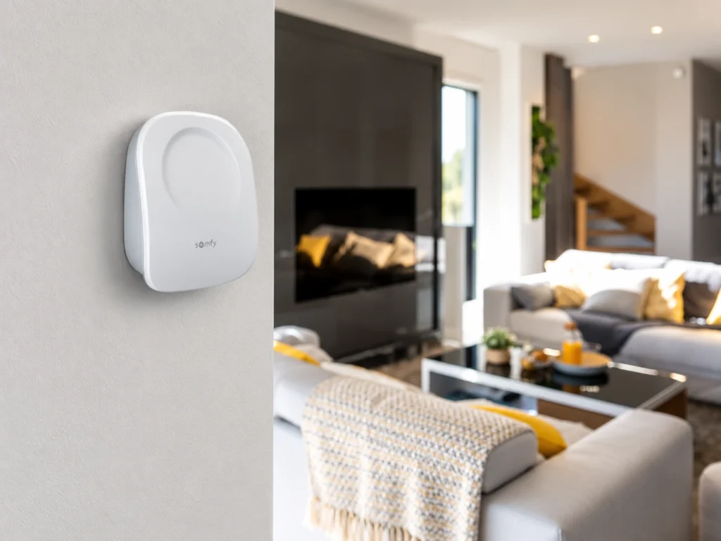 Somfy Thermostat pro chytré řízení vytápění.